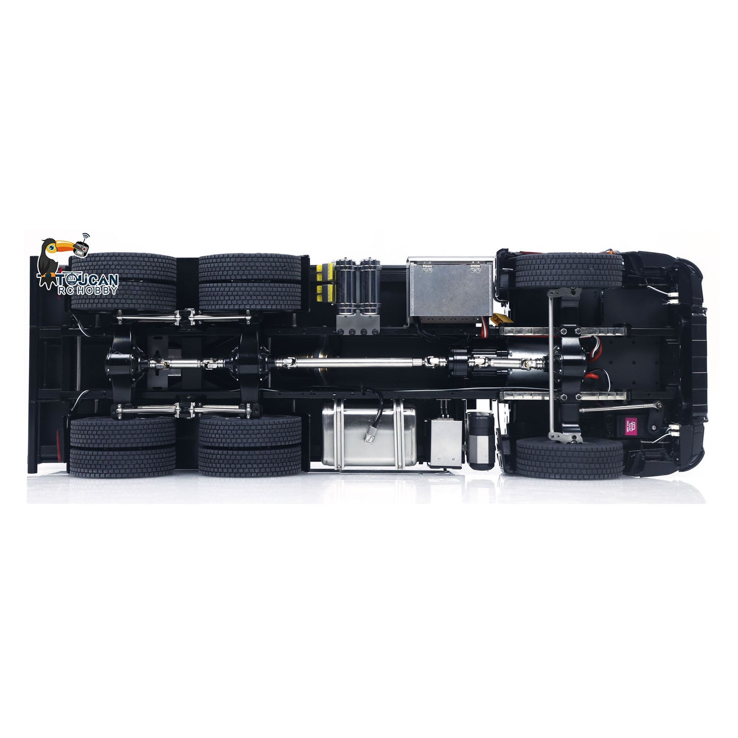 In Stock MDMODEL 3348 6x6 Metal Chassis 1/14 RC Hydraulic Dump Truck Remote Control Tipper 2Speed Gearbox Light Sound HotRC Radio