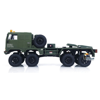 1/18 Remote Control Military Truck 8X8 All Wheel Steering Electric RC Off Road Vehicle Model 2Speed Gearbox RTR Metal Chassis