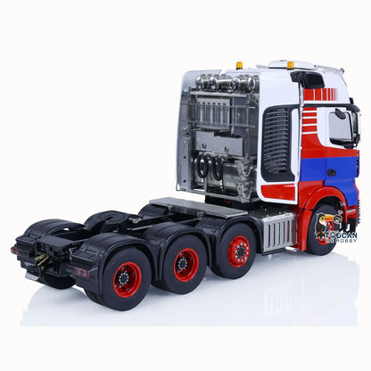 1/14 8x8 RC Tractor Truck Radio Control Cars TOUCAN Metal Chassis Smoke Unit Sound