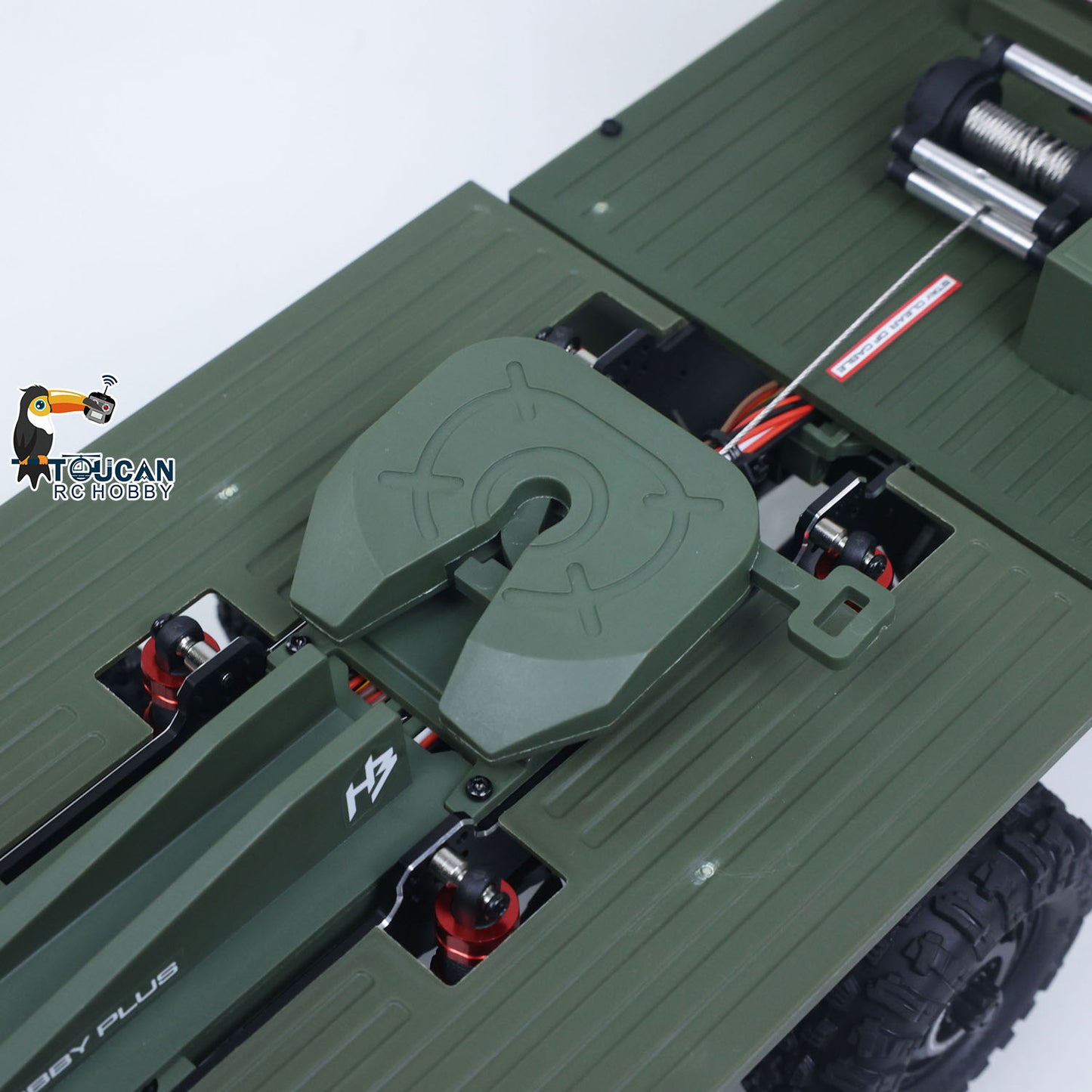 1/18 Remote Control Military Truck 8X8 All Wheel Steering Electric RC Off Road Vehicle Model 2Speed Gearbox RTR Metal Chassis