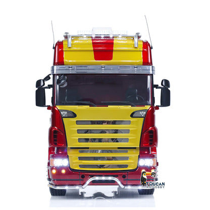 1/14 6x6 RC Tractor Truck TOUCAN Metal Chassis Remote Control Cars Lights Sounds