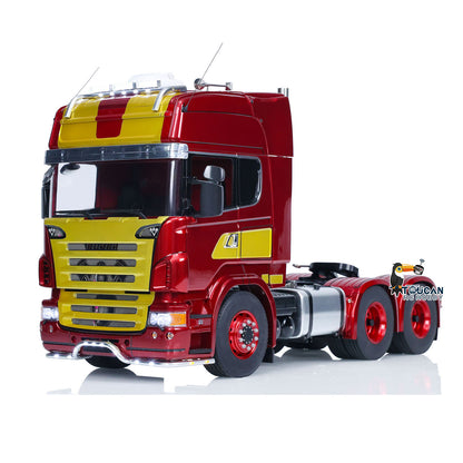 1/14 6x6 RC Tractor Truck TOUCAN Metal Chassis Remote Control Cars Lights Sounds