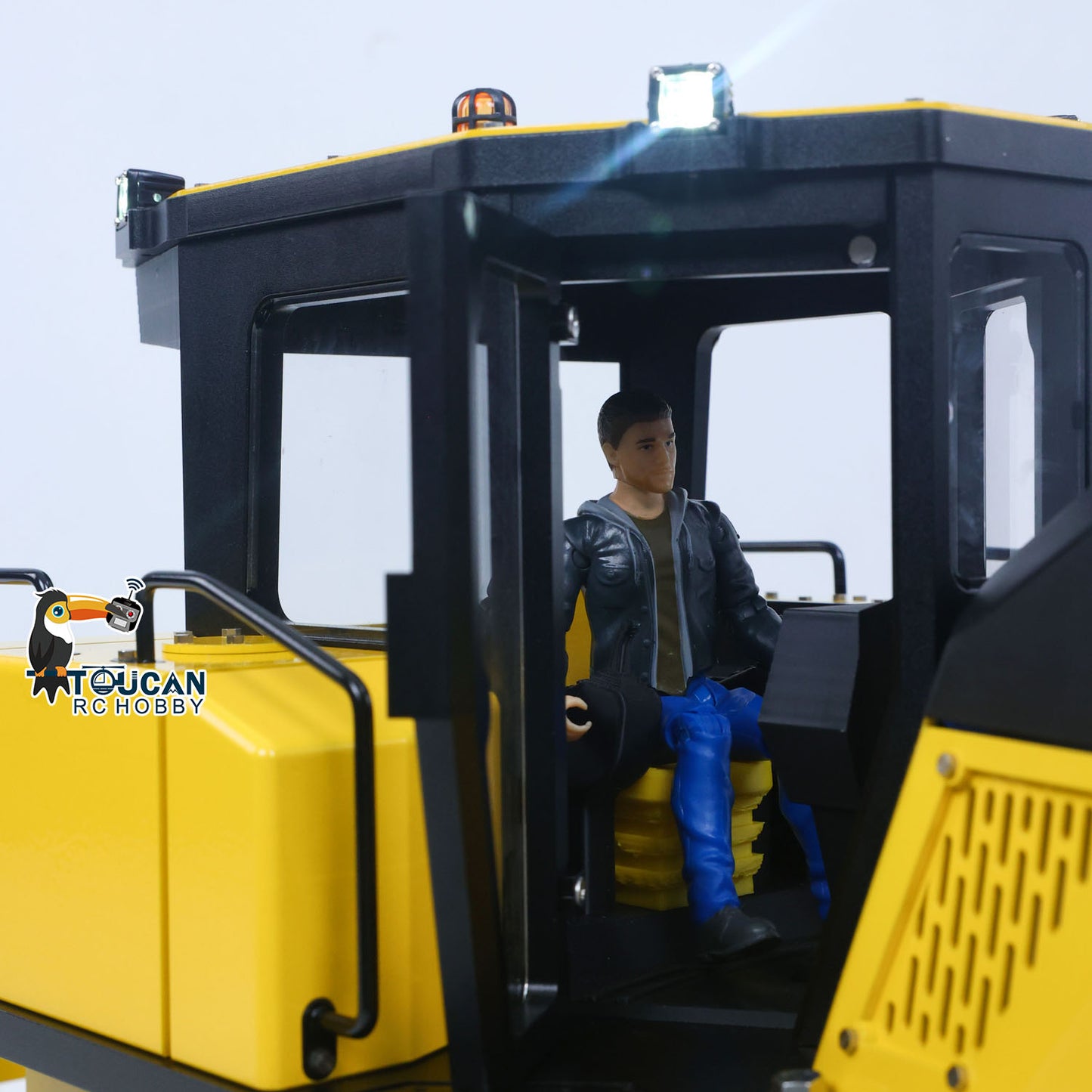 Metal 1/12 RC Hydraulic Bulldozer D155AX RTR Heavy Dozer Model 7 Way Valve 1.0L Oil Pump 5 Plows Radio Master TX15 Radio Battery