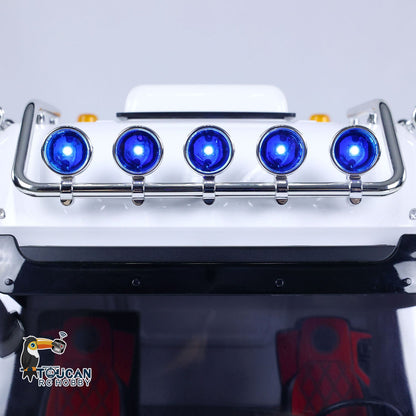 1/14 8x8 RC Tractor Truck Radio Control Cars TOUCAN Metal Chassis Smoke Unit Sound