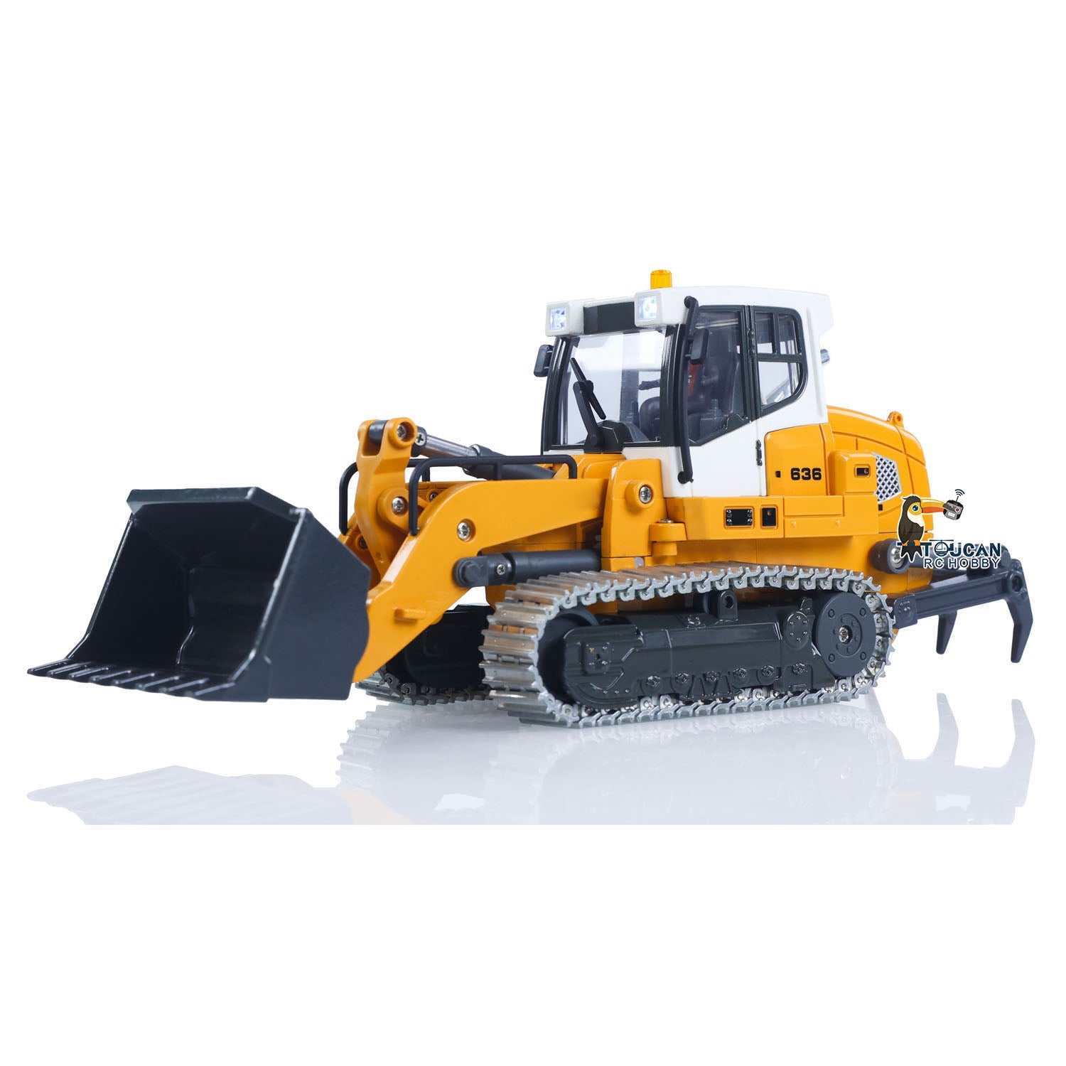 US Stock Yi Gong 1/50 RC Loader LR636 - Metal Bucket & Ripper RTR