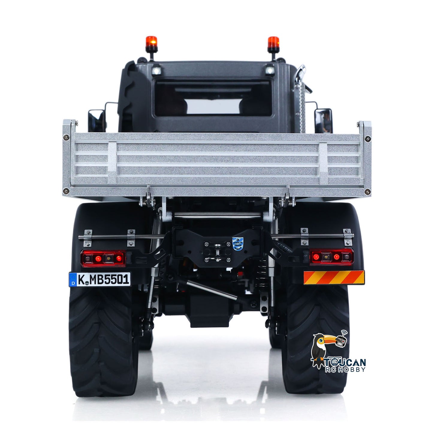 Kabolite 5501 1/14 Metal RC Crawler Electric Lifting ATV Off Road Truck Lorry 4X4 Axle Differential Lock 2-Speed Transmission Light Sound System