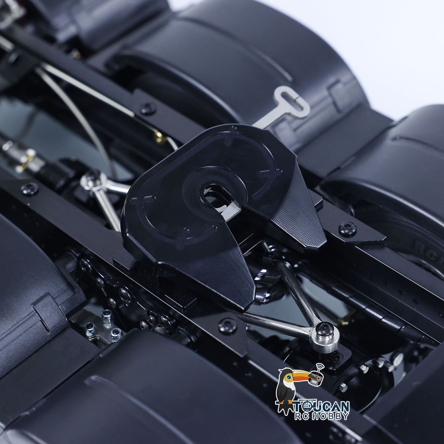 1/14 8x8 RC Tractor Truck Radio Control Cars TOUCAN Metal Chassis Smoke Unit Sound