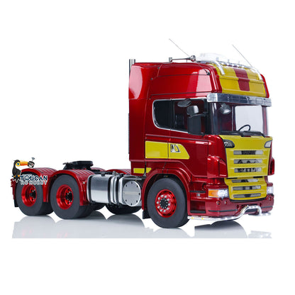 1/14 6x6 RC Tractor Truck TOUCAN Metal Chassis Remote Control Cars Lights Sounds