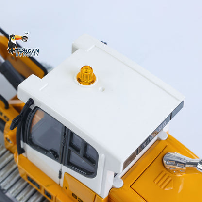 In Stock 1:50 RC Electric Lifting Loader LR636 RTR Remote Controlled 2.4G Construction Vehicle Toys Metal Bucket Tracks Ripper Light Sound Battery USB