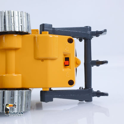 Fast Free Shipping 1:50 RC Electric Lifting Tracked Loader LR636 2.4G Construction Vehicle Metal Bucket Tracks Ripper RTR Model Light Sound Battery
