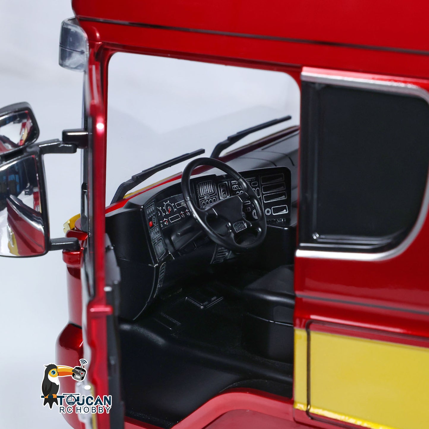 1/14 6x6 RC Tractor Truck TOUCAN Metal Chassis Remote Control Cars Lights Sounds