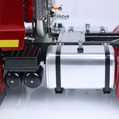 1/14 6x6 RC Tractor Truck TOUCAN Metal Chassis Remote Control Cars Lights Sounds