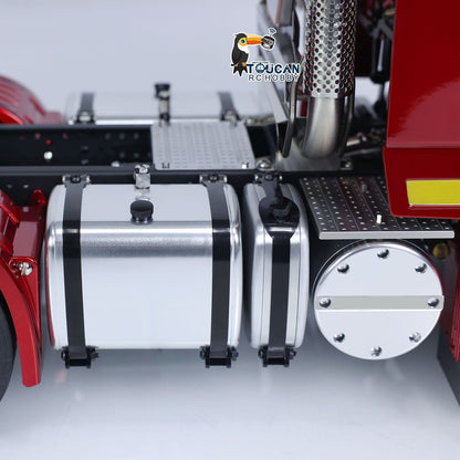 1/14 6x6 RC Tractor Truck TOUCAN Metal Chassis Remote Control Cars Lights Sounds