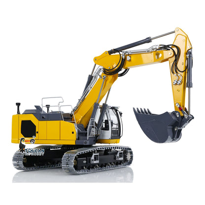 LESU LR945 1/14 3-arm RC Hydraulic Equipment Metal Excavator Remote Control Digger Electric Vehicle Kits PNP RTR Optional Versions