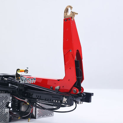 LESU Metal Roll On Off Dump Truck Frame Telescopic A0060 Foldable A0061 5-way Valves for 1/14 Remote Control Hydraulic Full Dumper No Chassis Rail