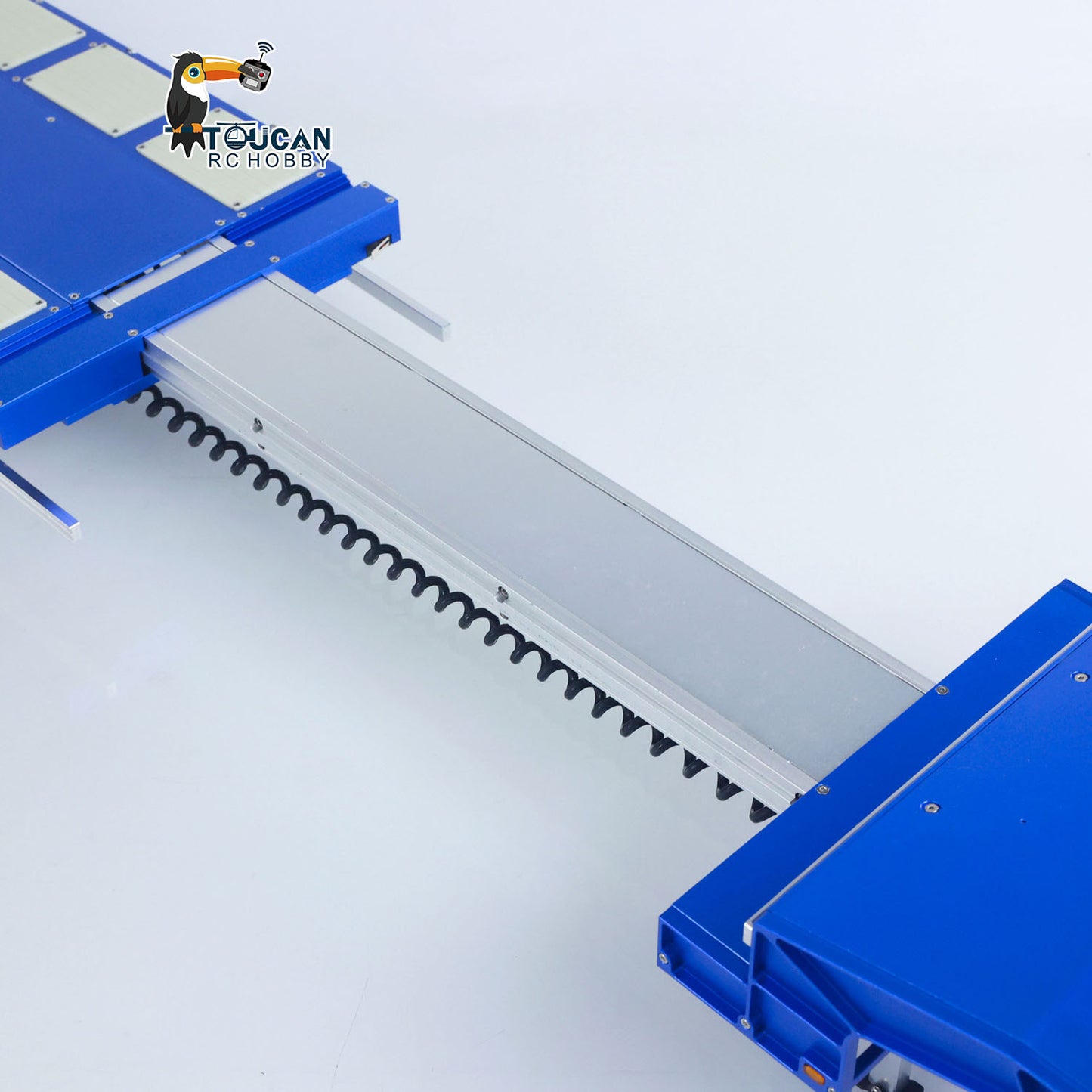 Degree 1/14 Metal Heavy 4Axle Steering Trailer 997 V2 Adjustable Length Width For Remote Control Tractor Truck 56379