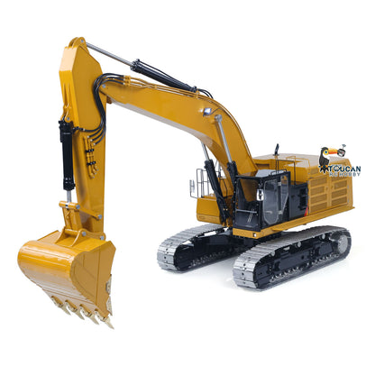 LESU C374F 1/14 Metal Hydraulic RC Excavator B0001 PNP/RTR Real Construction Truck Model with Light System for Model Enthusiast Weekend Outdoor Fun