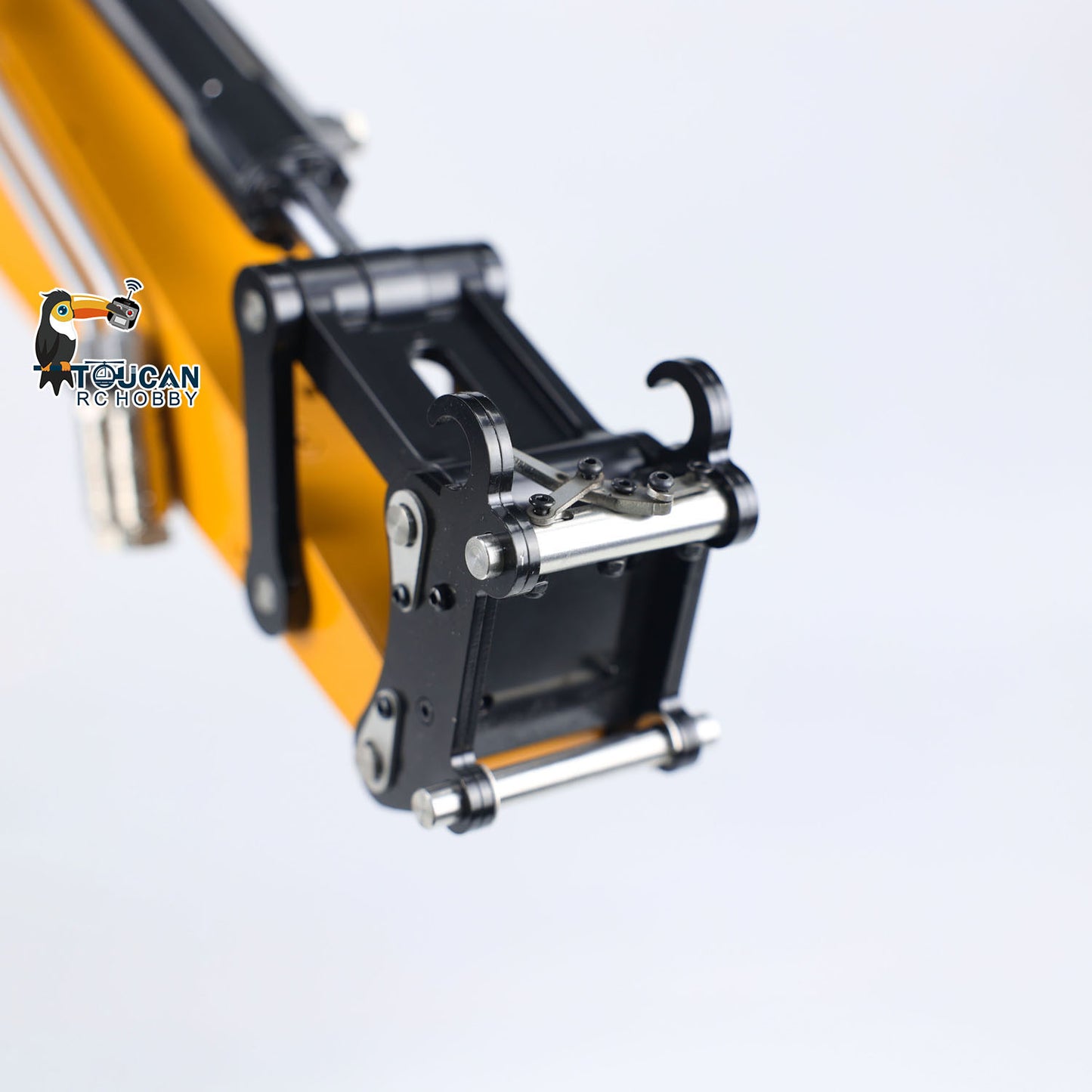 TOUCAN RC HOBBY MTModel 946-3 Metal 1/14 RC Hydraulic Excavator Tiltable Bucket 6-Way Valve 12 Channels for Professional Digger Modeler