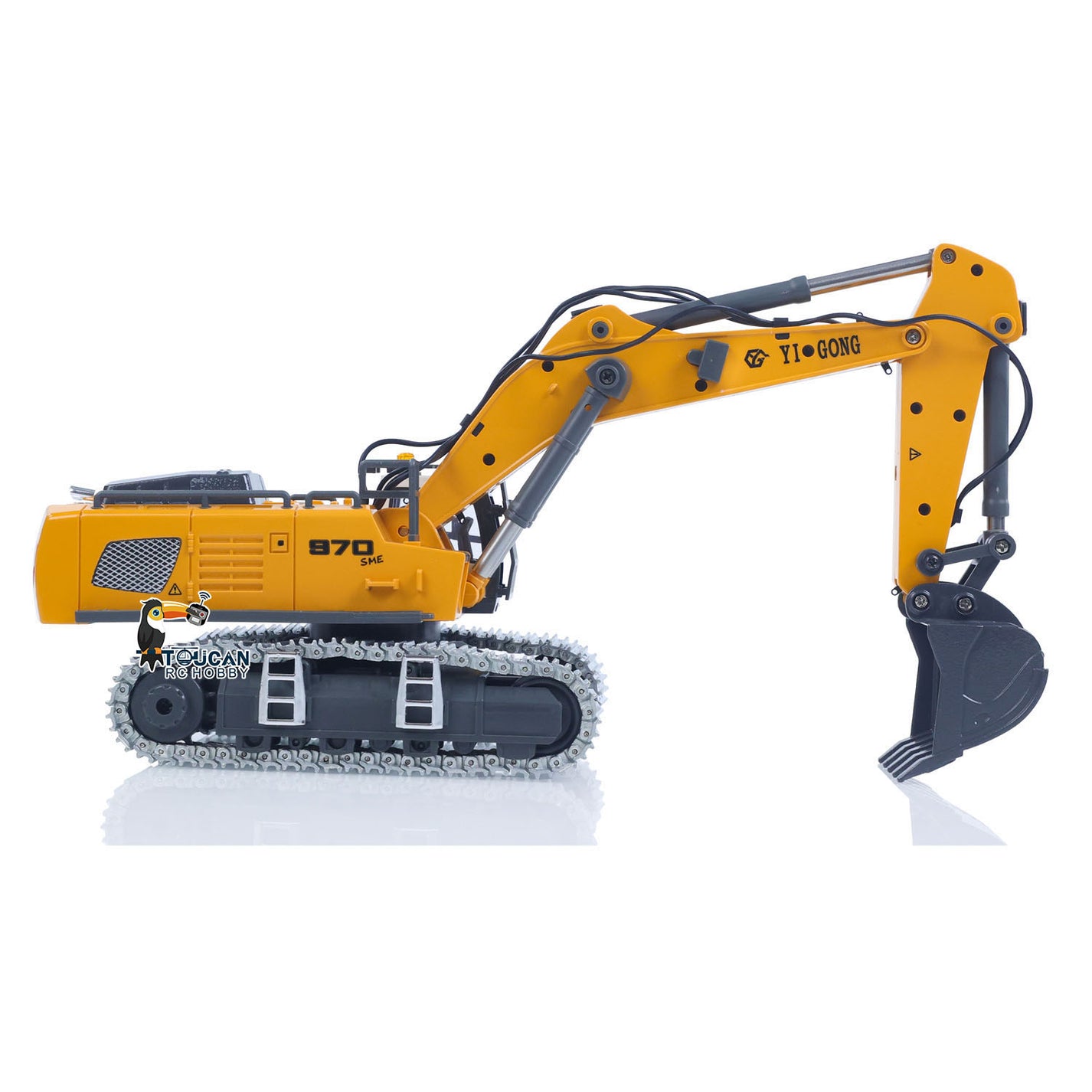 1/50 Plastic RC Electric Lifting Excavator K970 Mini Digger Toy RTR ...
