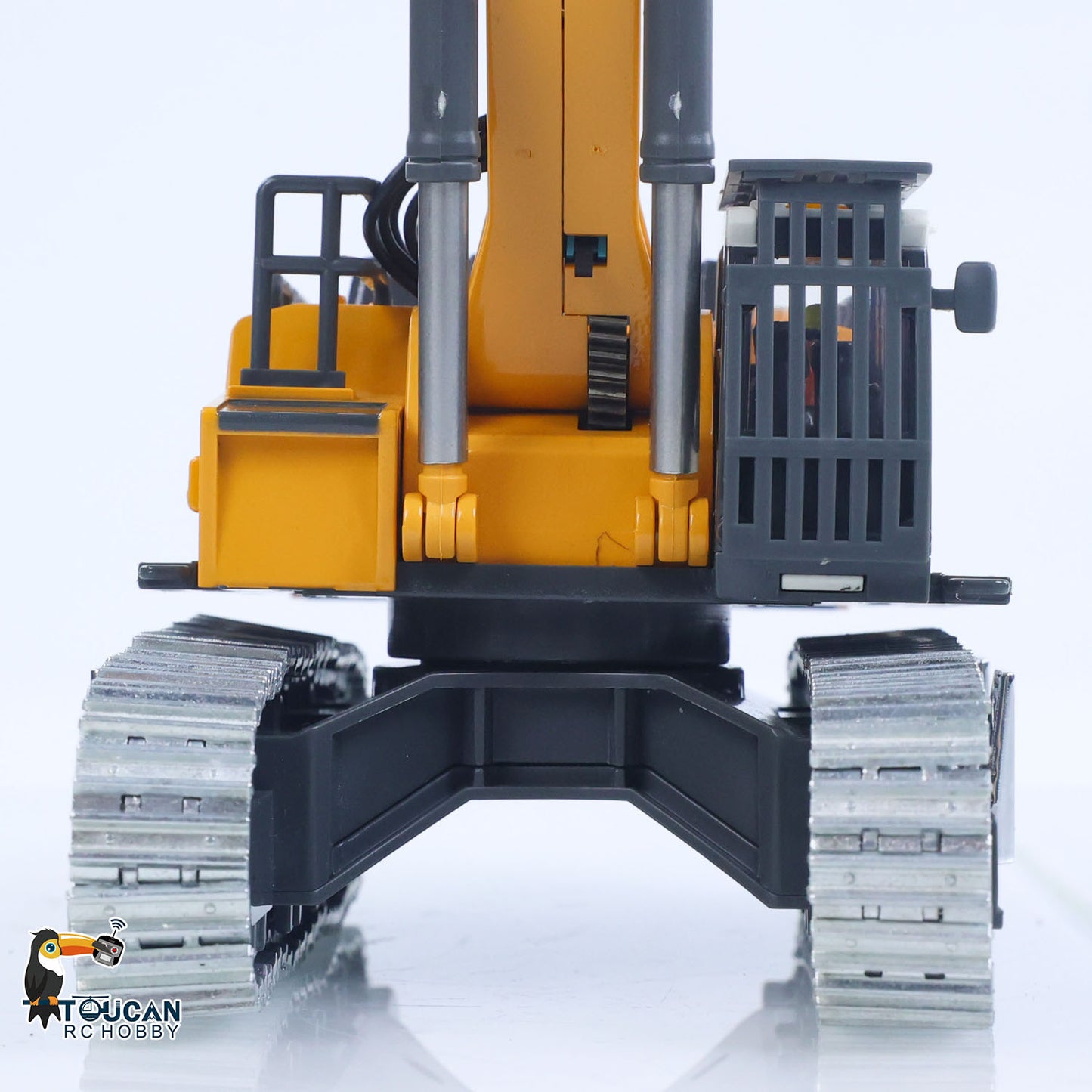 US Stock 1/50 RC Excavator K970 Engineering Vehicle Remote Control Electric Lifting Digger Metal Bucket Tracks Light Sound RTR Battery
