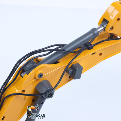 TOUCAN RC HOBBY Yi Gong Fast Free Shipping for EU 1/50 Electric RC Excavator K970 Remote Control Digger Construction Car Metal Bucket Tracks Lights Sounds Finished Model Toys