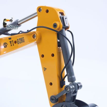 Fast Free Shipping 1/50 RC Excavator K970 Engineering Vehicle Remote Control Electric Lifting Digger Metal Bucket Tracks Light Sound RTR Battery