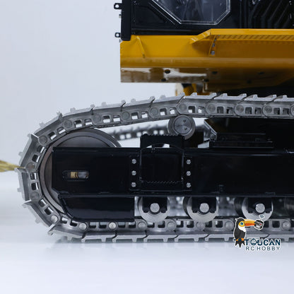 LESU C374F 1/14 Metal Hydraulic RC Excavator B0001 PNP/RTR Real Construction Truck Model with Light System for Model Enthusiast Weekend Outdoor Fun