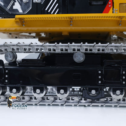 LESU C374F 1/14 Metal Hydraulic RC Excavator B0001 PNP/RTR Real Construction Truck Model with Light System for Model Enthusiast Weekend Outdoor Fun