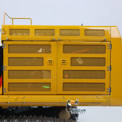 LESU C374F 1/14 Metal Hydraulic RC Excavator B0001 PNP/RTR Real Construction Truck Model with Light System for Model Enthusiast Weekend Outdoor Fun