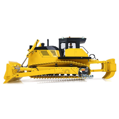 US Stock Metal 1/12 RC Hydraulic Bulldozer D155AX RTR Heavy Dozer Model 7 Way Valve 1.0L Oil Pump 5 Plows Radio Master TX15 Radio Battery