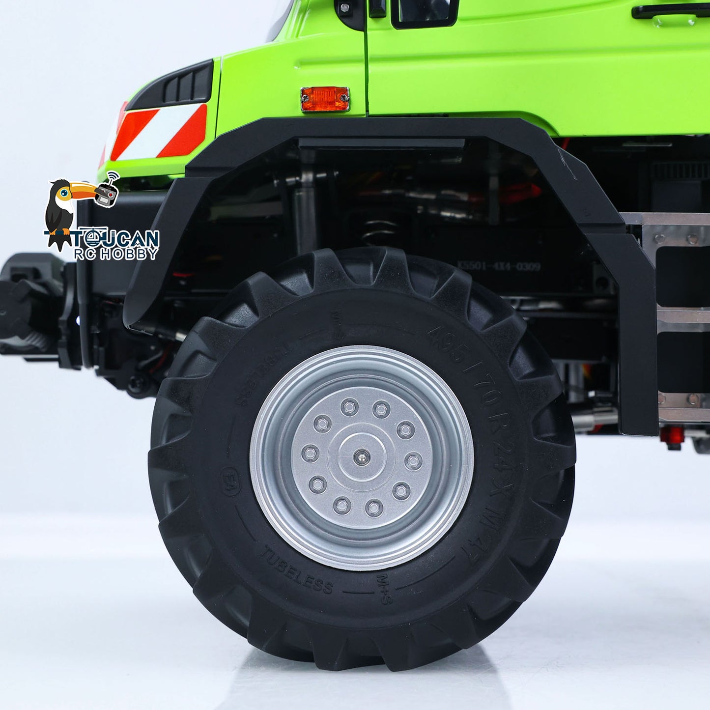Kabolite 5501 1/14 Metal RC Crawler Electric Lifting ATV Off Road Truck Lorry 4X4 Axle Differential Lock 2-Speed Transmission Light Sound System