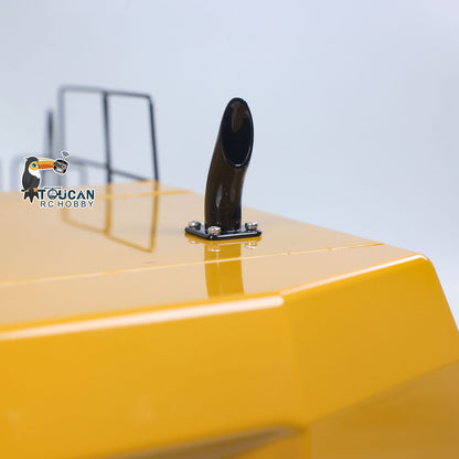 LESU C374F 1/14 Metal Hydraulic RC Excavator B0001 PNP/RTR Real Construction Truck Model with Light System for Model Enthusiast Weekend Outdoor Fun