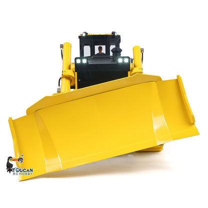 US Stock Metal 1/12 RC Hydraulic Bulldozer D155AX RTR Heavy Dozer Model 7 Way Valve 1.0L Oil Pump 5 Plows Radio Master TX15 Radio Battery