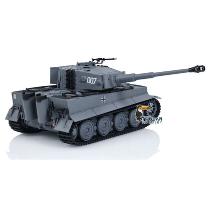 IN STOCK Taigen 1/24 217 007 RC Battle Tank Tiger I Remote Control Military Tanks Armored Panzer Infrared Combat USB Assembled Painted