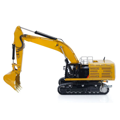 In Stock LESU C374F 1/14 Hydraulic RC Heavy Excavator Metal Radio Controlled Digger Paladin PL18EV LITE 6CH Valve Brushless Motor Pump