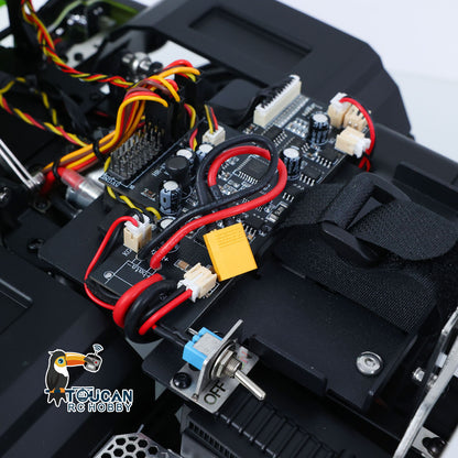 Kabolite 5501 1/14 Metal RC Crawler Electric Lifting ATV Off Road Truck Lorry 4X4 Axle Differential Lock 2-Speed Transmission Light Sound System