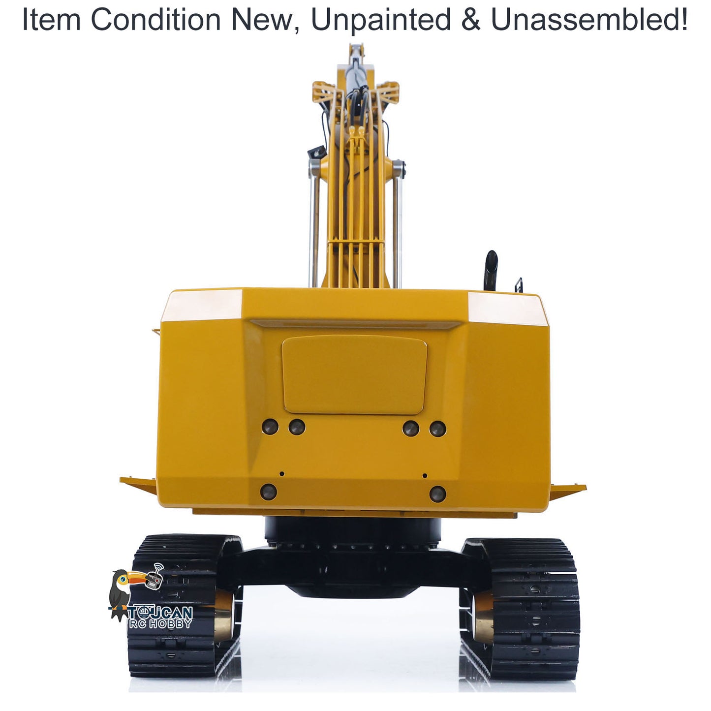 Metal LESU C374F KIT Model 1/14 Hydraulic Remote Control Heavy Excavator RC Digger 6CH Valve LCD Screen Light Pump Hobbywing ESC