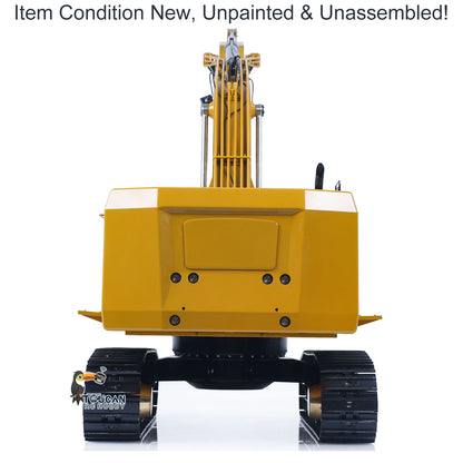 Metal LESU C374F KIT Model 1/14 Hydraulic Remote Control Heavy Excavator RC Digger 6CH Valve LCD Screen Light Pump Hobbywing ESC