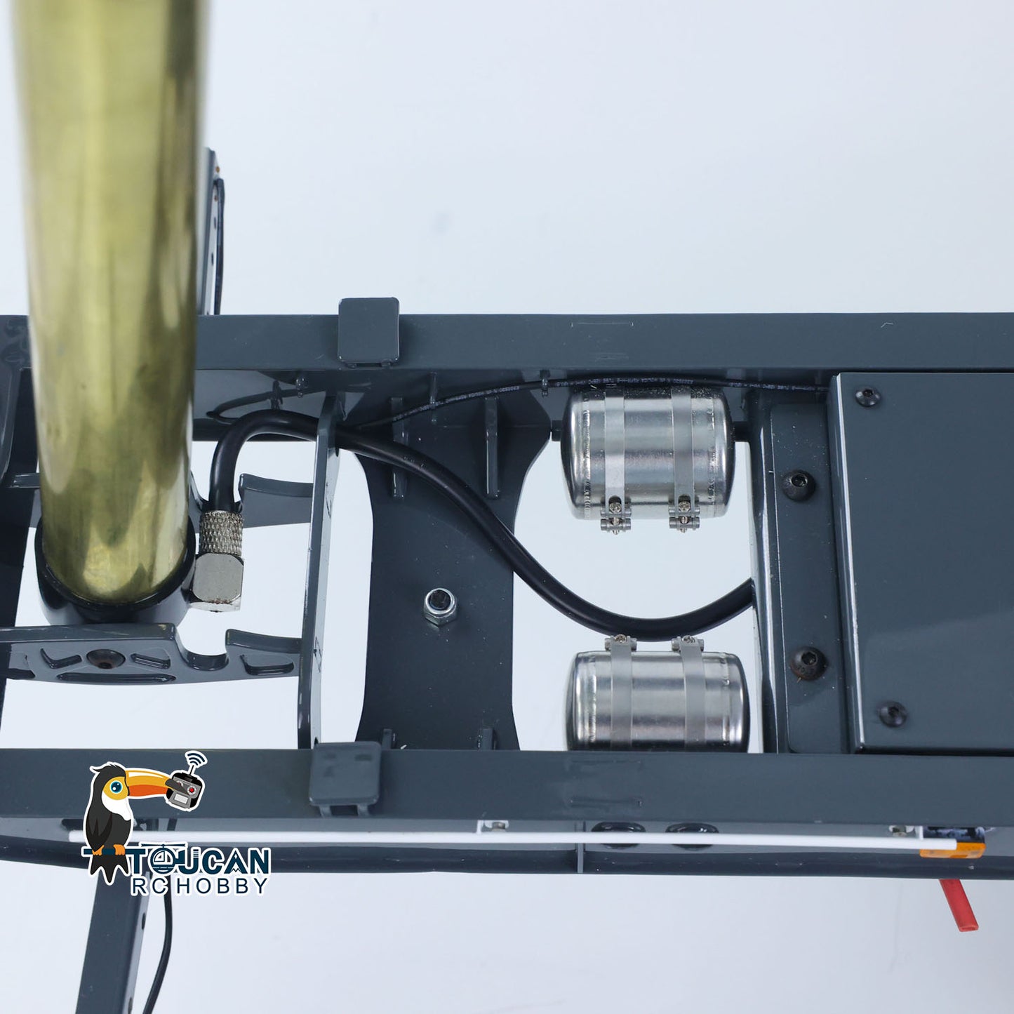 LESU A0069 1/14 Metal RC Trailer with Electric Legs Taillight Clearance Lamp for RC Tractor Truck Construction Vehicle Enthusiast