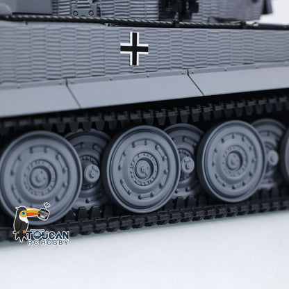 Fast Free Shipping 1/24 RC Battle Tank Taigen Tiger I Remote Control Infrared Combat Military Tanks Barrel Recoil LED Flash