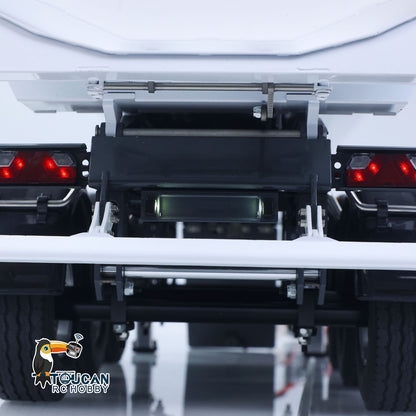 LESU A0069 1/14 Metal RC Trailer with Electric Legs Taillight Clearance Lamp for RC Tractor Truck Construction Vehicle Enthusiast