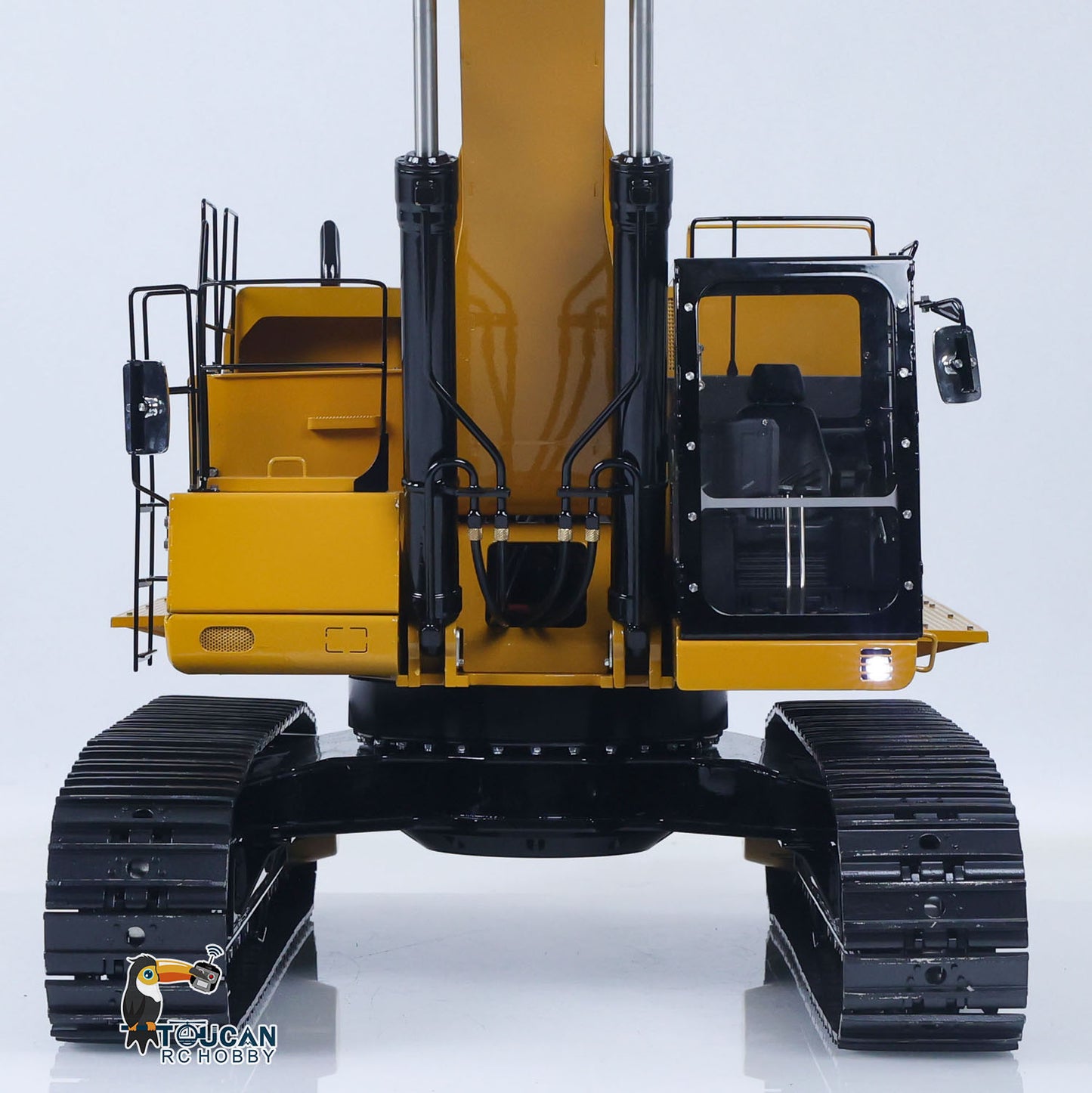 LESU C374F 1/14 Metal RC Hydraulic Excavator B0001 RTR/PNP/KIT Remote Control Digger B0001 with Hobbywing Brushless ESC 6CH Brass Valve Light System
