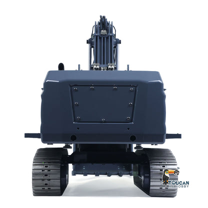 RTR 1/12 Remote Control Hydraulic Excavator 395F Heavy Duty Machine Metal 6CH Valves RC Digger Brushless Motor ESC Quick Coupler