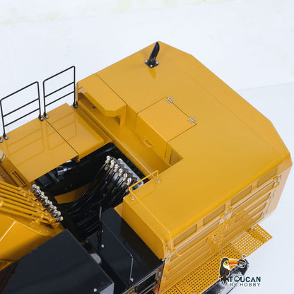LESU C374F 1/14 Metal RC Hydraulic Excavator B0001 RTR/PNP/KIT Remote Control Digger B0001 with Hobbywing Brushless ESC 6CH Brass Valve Light System