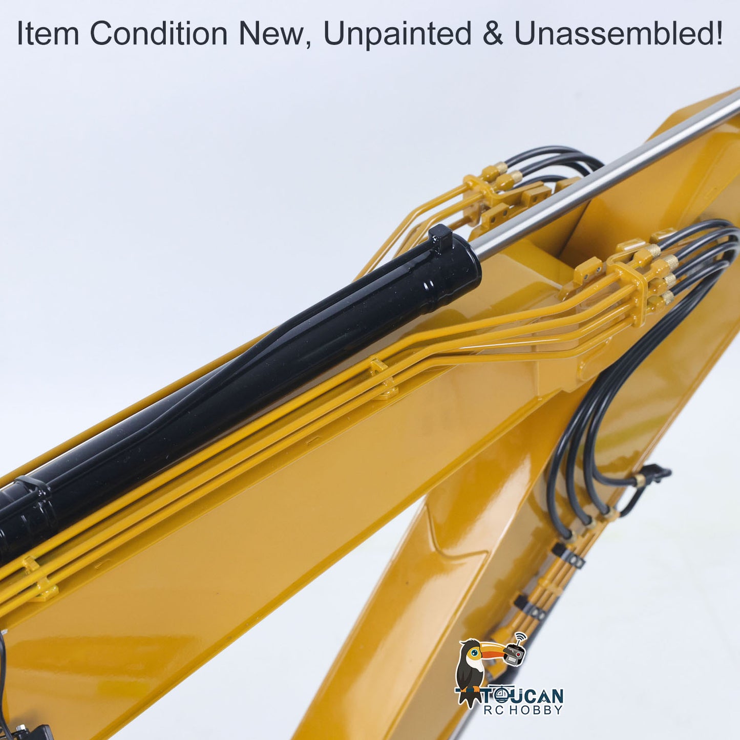 Metal LESU C374F KIT Model 1/14 Hydraulic Remote Control Heavy Excavator RC Digger 6CH Valve LCD Screen Light Pump Hobbywing ESC