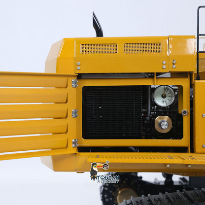 LESU C374F 1/14 Metal RC Hydraulic Excavator B0001 RTR/PNP/KIT Remote Control Digger B0001 with Hobbywing Brushless ESC 6CH Brass Valve Light System
