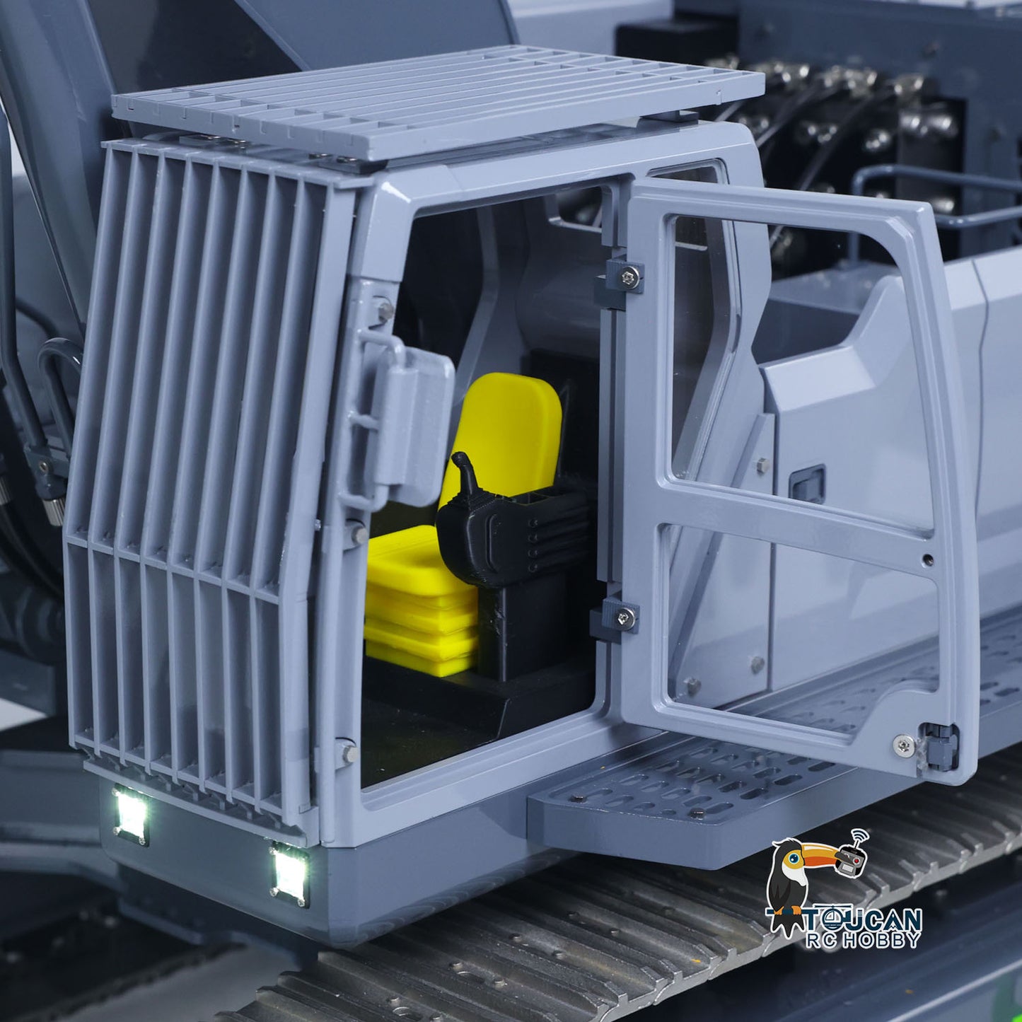 RTR 1/12 Remote Control Hydraulic Excavator 395F Heavy Duty Machine Metal 6CH Valves RC Digger Brushless Motor ESC Quick Coupler