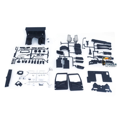 MODO Metal Unassembled Cabin Shell Buckle Light System for 1/14 RC Tractor Truck Lorry Vehicle DIY for Hobby Model Enthusiast