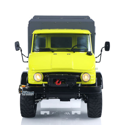 LESU RAVE-UM406 /10 Metal RC Off-Road Vehicle 2-Speed Transmission Winch Sound Light System Hobbywing QuicRun Fusion SE 1200KV Brushless Motor & ESC