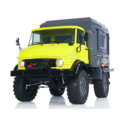 LESU RAVE-UM406 /10 Metal RC Off-Road Vehicle 2-Speed Transmission Winch Sound Light System Hobbywing QuicRun Fusion SE 1200KV Brushless Motor & ESC